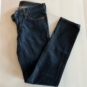 Adriano Goldschmied Stilt Jeans, size 27R, dark wash